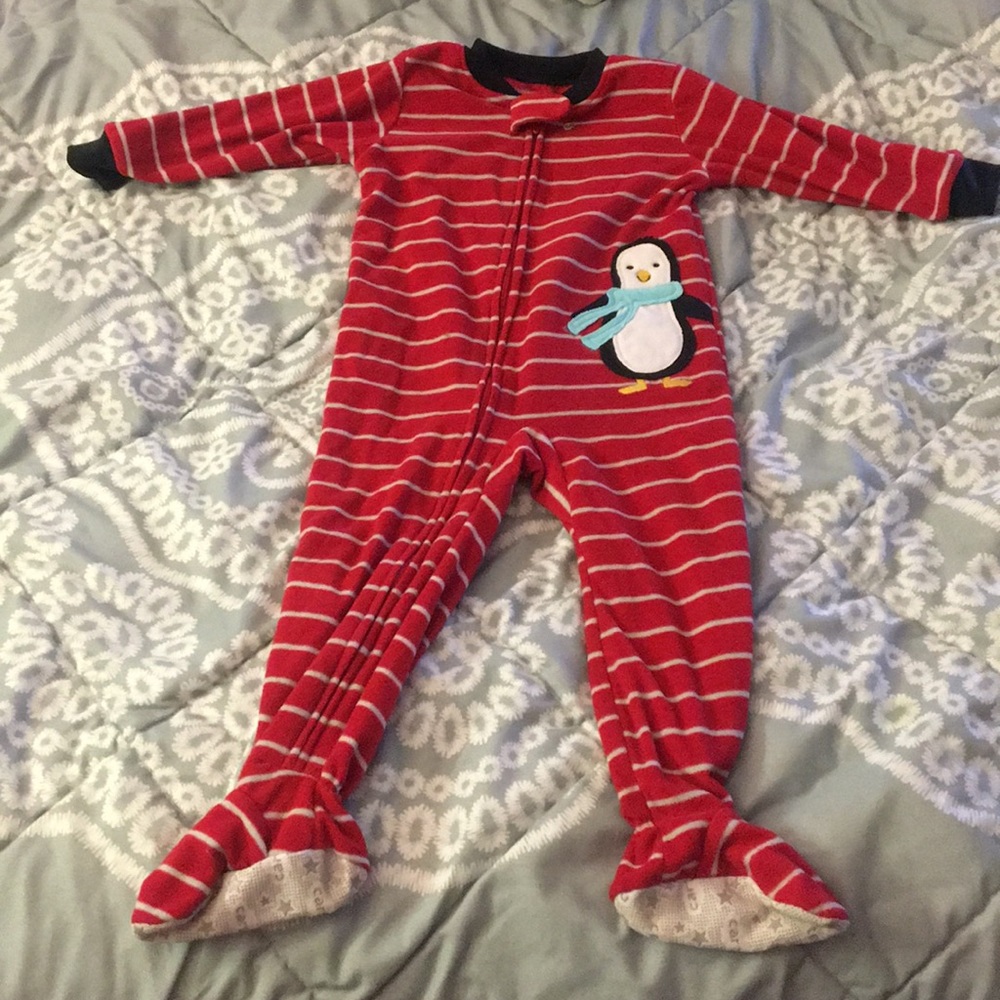 Boys footie pajamas
